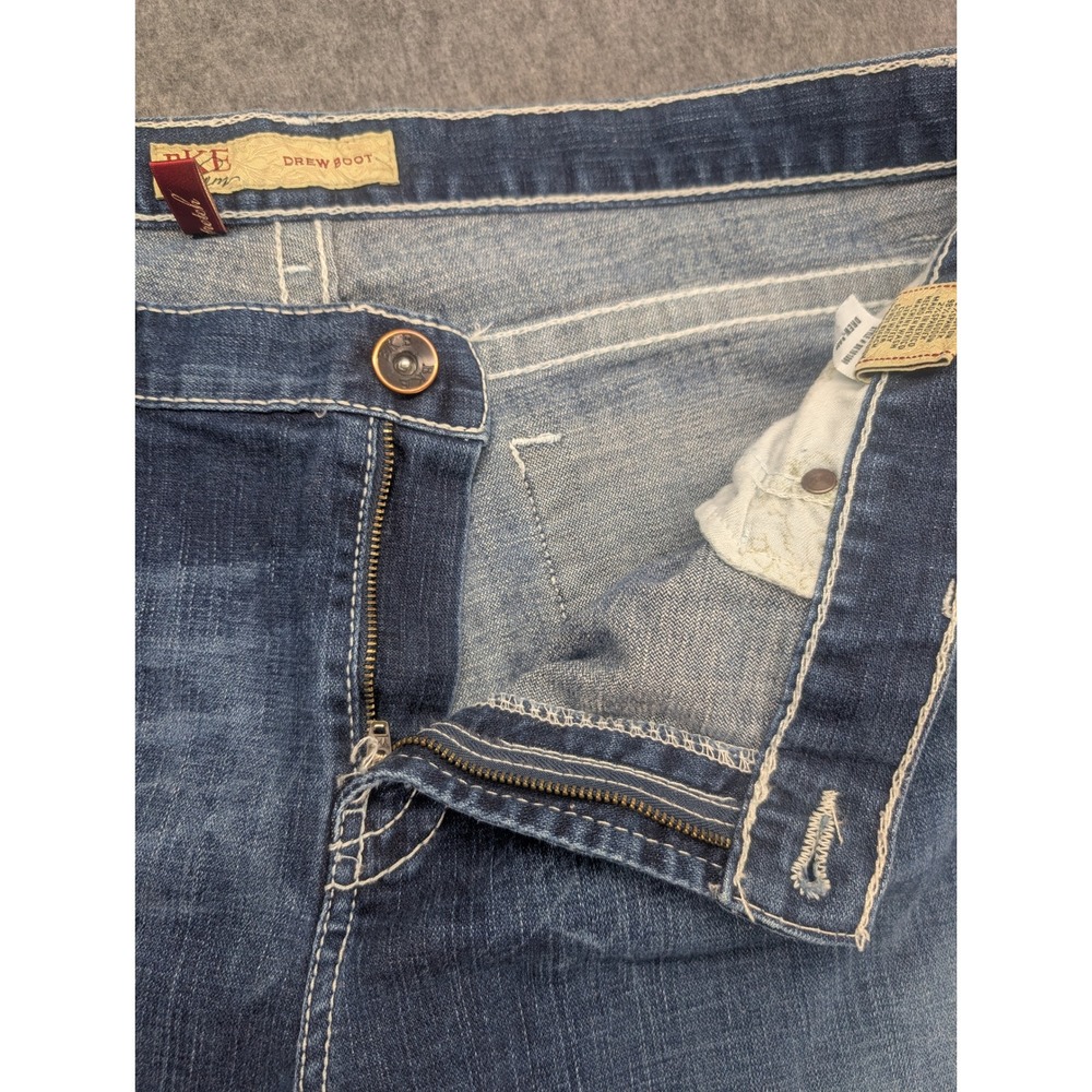 BKE Drew Boot Jeans Womens 36x31.5 Medium Wash Stretch Bootcut BK10139R - Picture 4 of 9